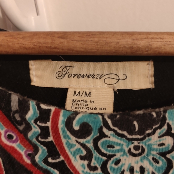 Printed Forever 21 Mini Dress - Picture 2 of 6